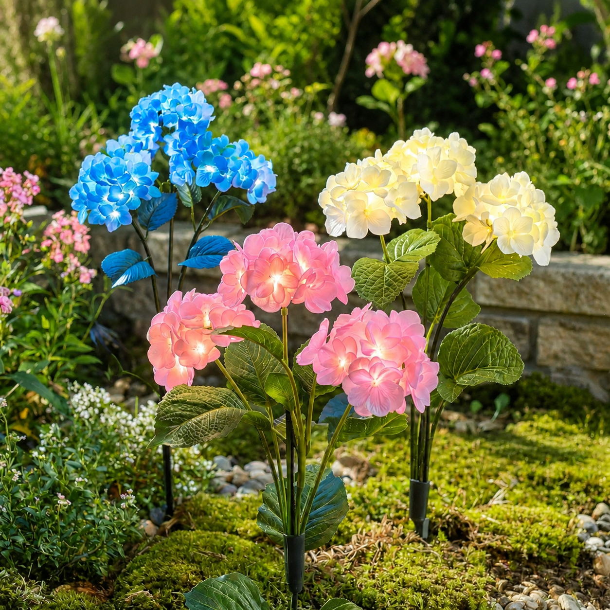 Fairy Hydrangea Lights - Enchanting Outdoor Decor