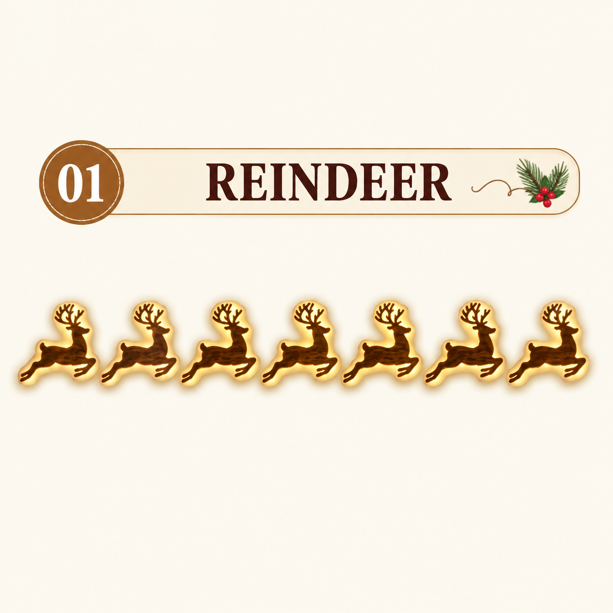 LED Christmas Wall Decorations - Holiday Christmas Lights