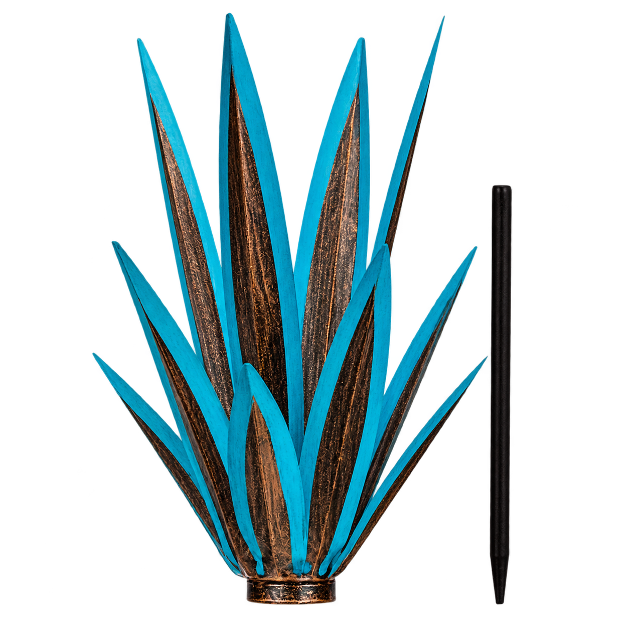Metal Agave Solar‑Powered Light | Waterproof Outdoor Garden Ornament