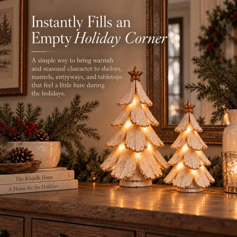 🎄✨ Vintage LED Christmas Tree – Bring Nostalgia to Life! 💡