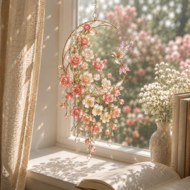 🌈 Crystal Garden Suncatcher – Turn Sunlight Into Beautiful Rainbows