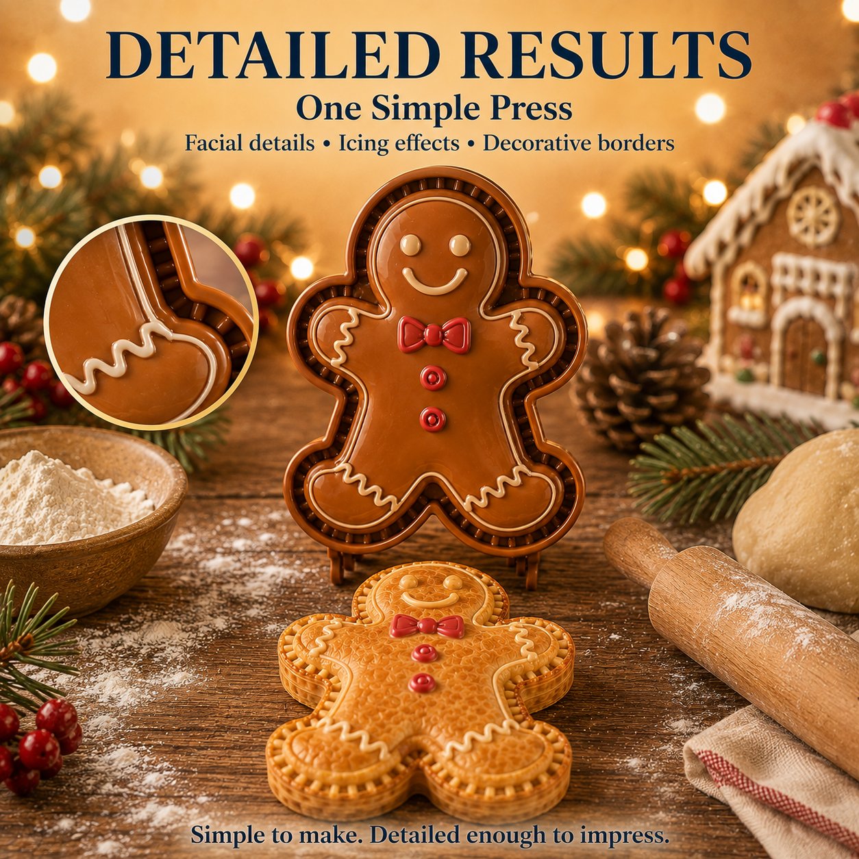 🎄 8‑Design Christmas Mini Pie Mould Collection | Festive Baking Mould Set for Home Bakers