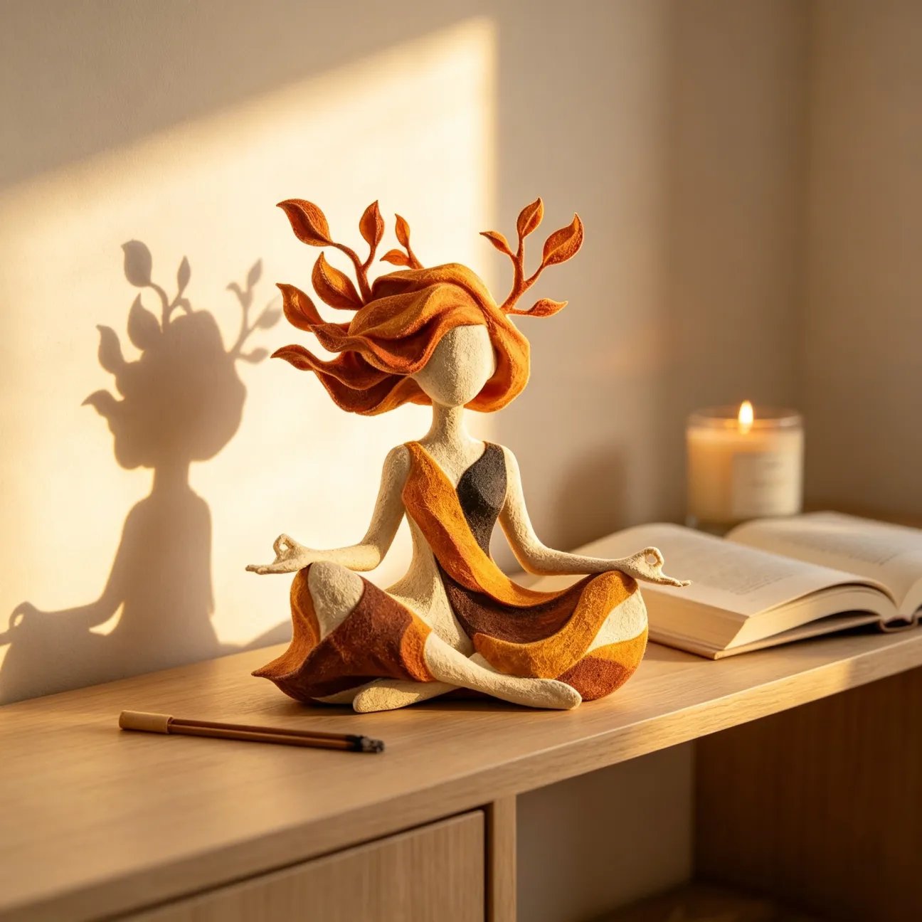 🧘 Peaceful Meditation Sculpture | Serene Home Decor Ornament