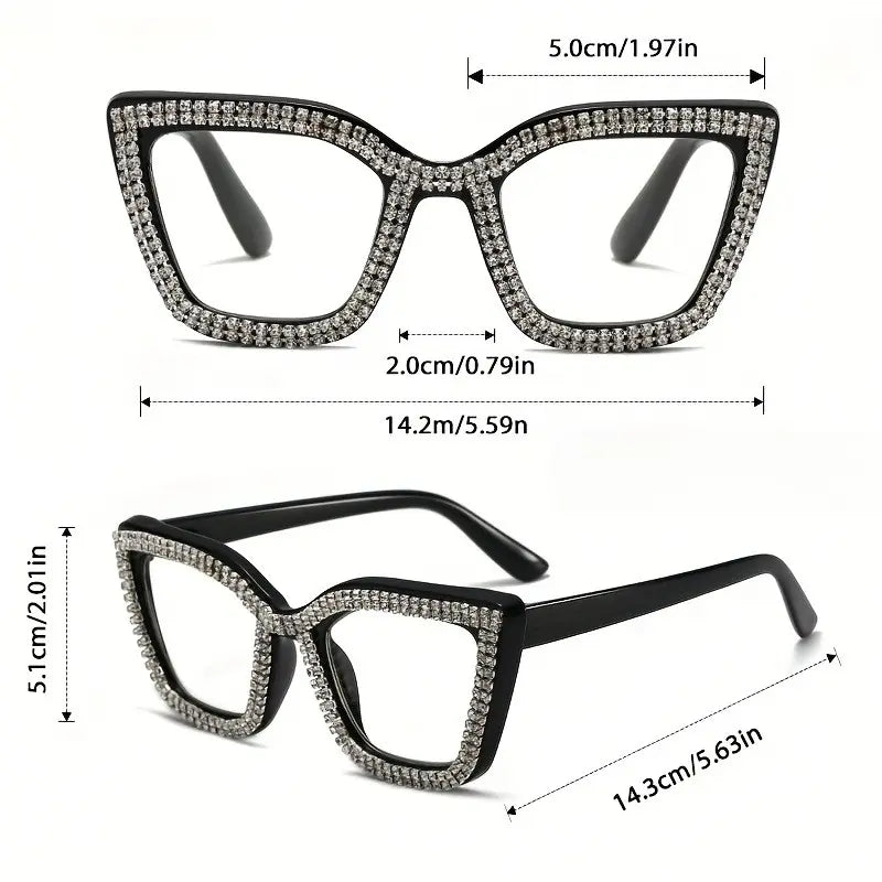 👓 Cat‑Eye Anti‑Blue Light Reading Glasses | Stylish Everyday Readers