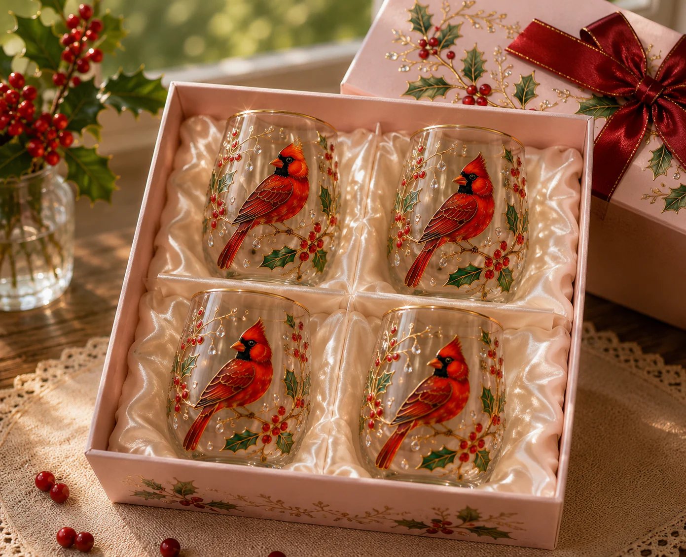 🌸🌿 Limitierte Edition 2026 „Garden Morning Bliss“ Glas-Teetasse ☀️☕