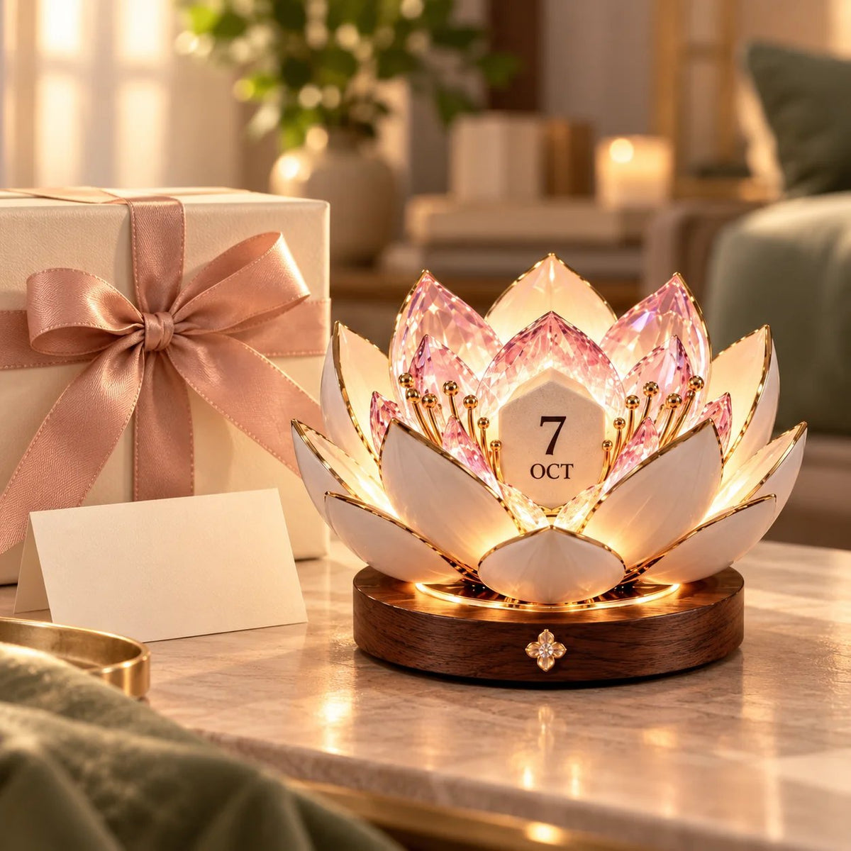 ⭐ 50% OFF -✨Automatic Blooming Perpetual Calendar