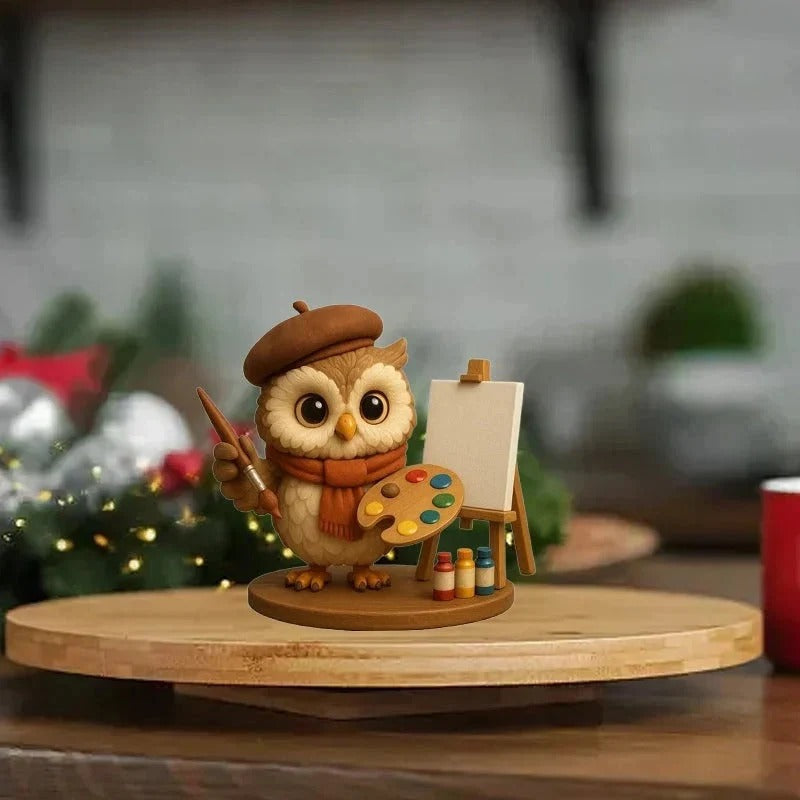 🦉 2026 Owl Advent Calendar | 24‑Day Christmas Countdown With Collectable Owl Figurines Gift