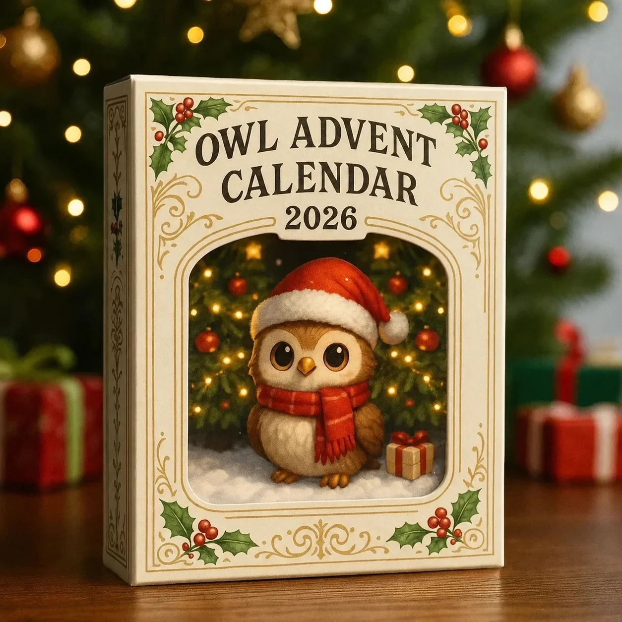 🦉 2026 Owl Advent Calendar | 24‑Day Christmas Countdown With Collectable Owl Figurines Gift