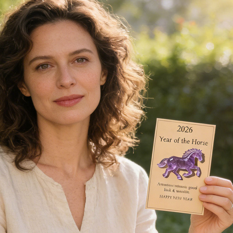 🐎 Jahr des Pferdes 2026 – Wählen Sie Ihre Farbe, tragen Sie Ihre Absicht in sich.