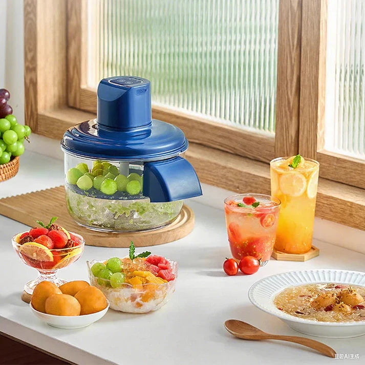 ⏳Limited-time 50% off⏰Transparent Electric Fruit and Vegetable Peeler🍇🧄